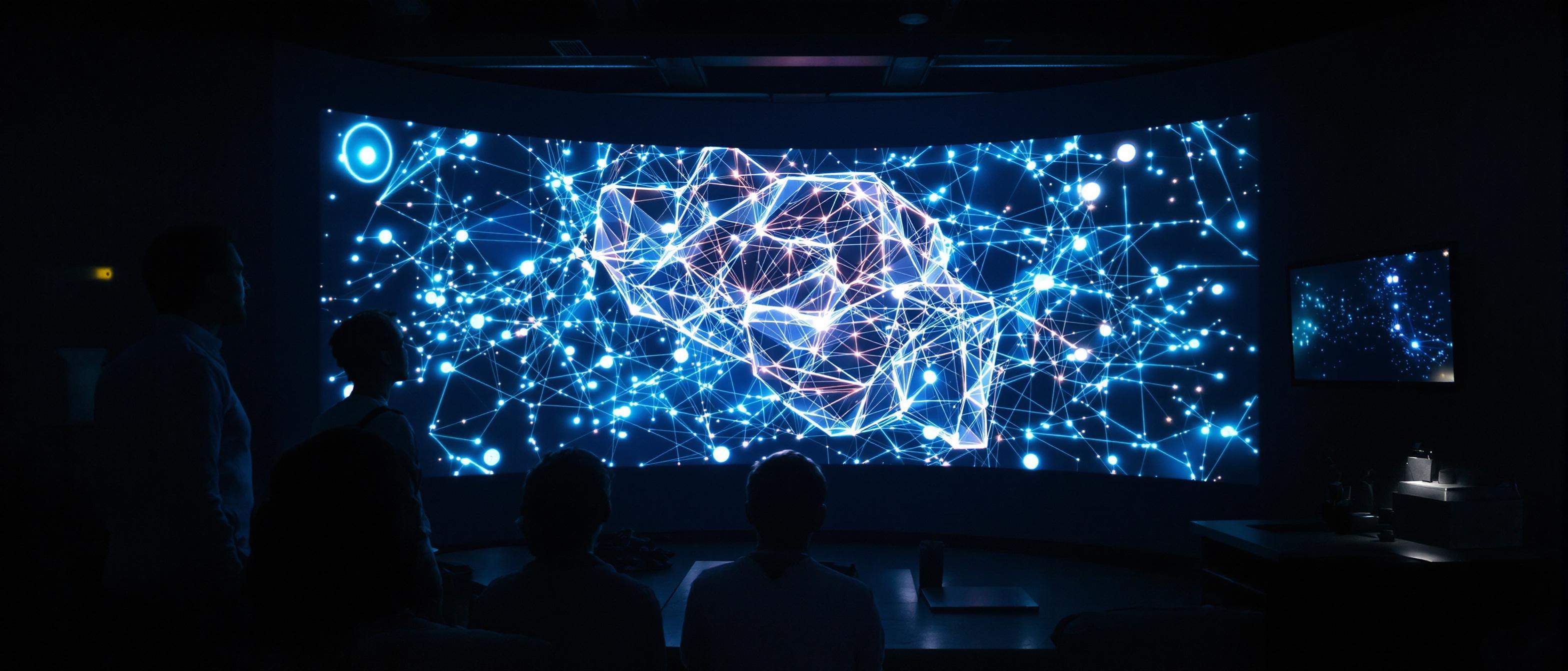 Creative AI name ideas displayed on a screen.