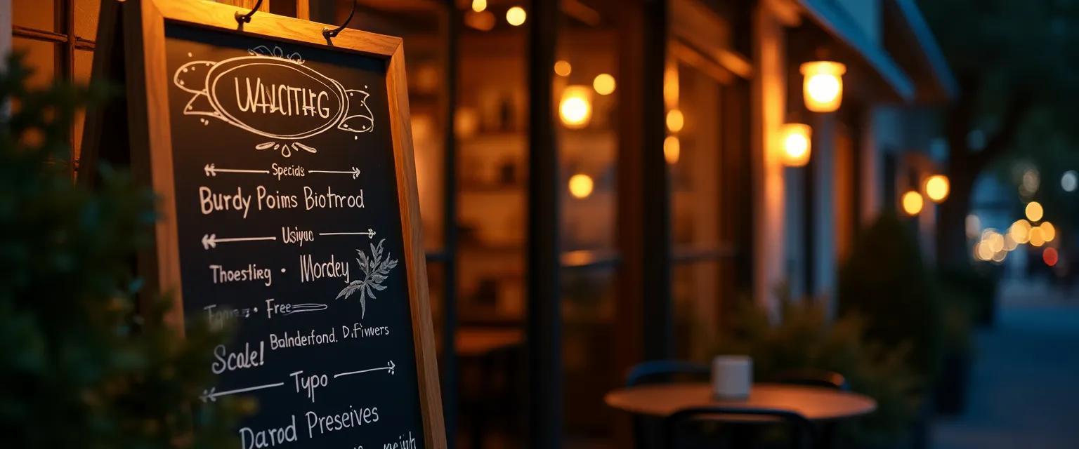Eatery logo design concept featuring stylized food elements