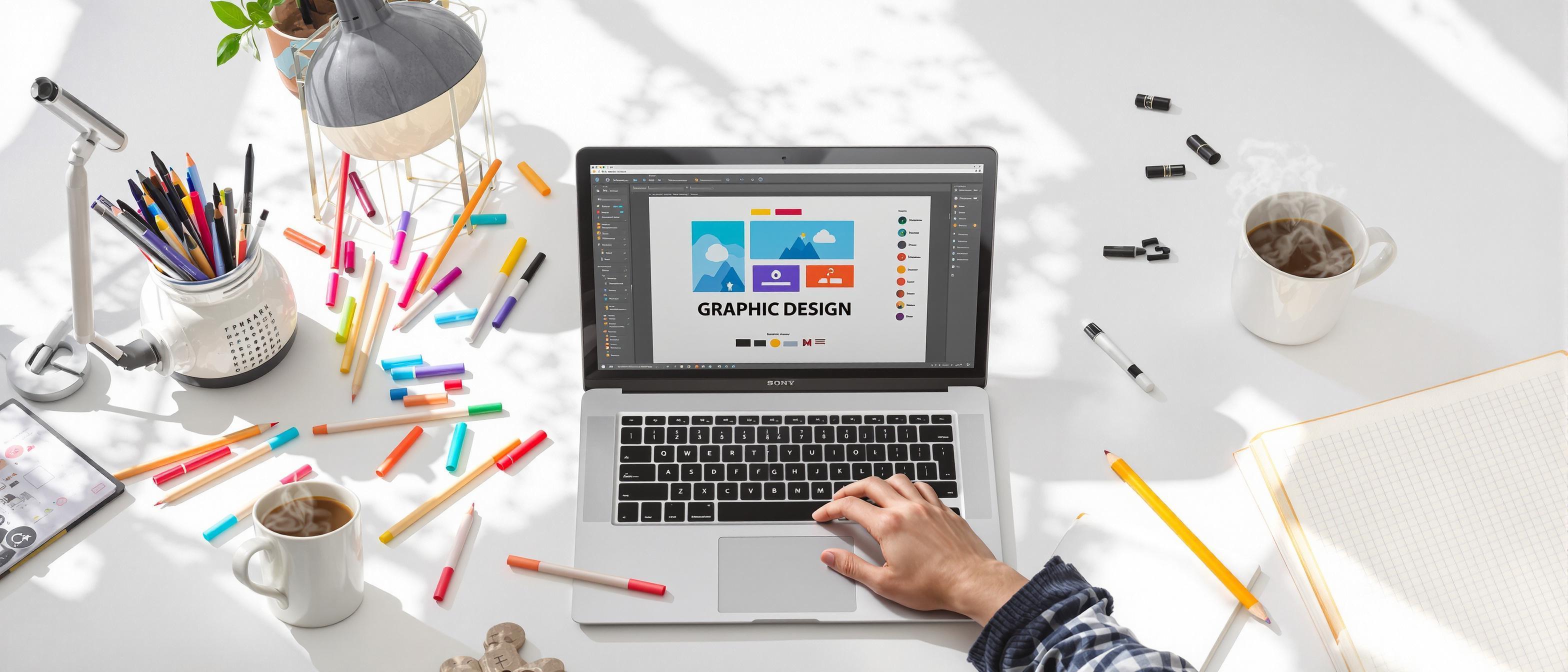 Online logo creator tool interface showcasing design options.